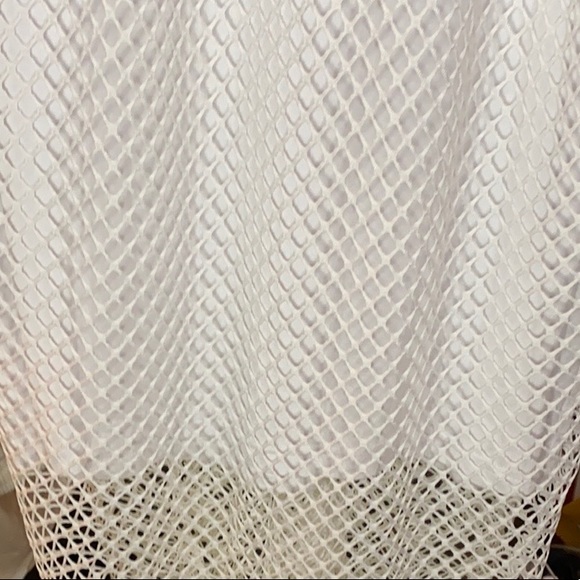 Fishnet Rebdolls White Dress with scrunch back - Picture 5 of 11